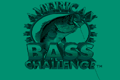 American Bass Challenge Title Screen